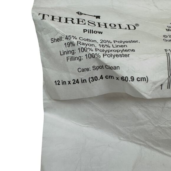 Threshold Animal/Leopard Print Lumbar Decorative Pillow - Picture 6 of 6